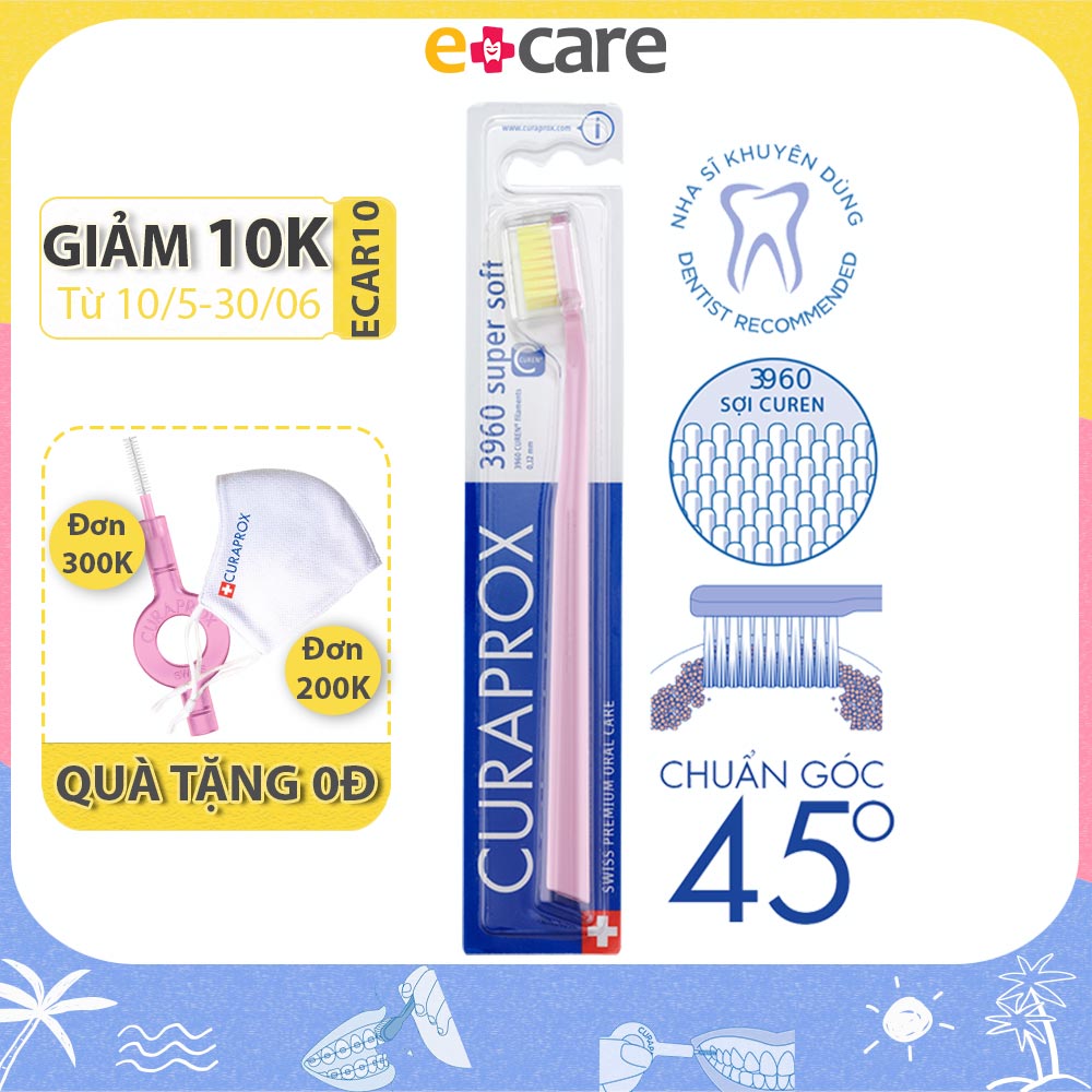 Bàn chải răng siêu mềm CURAPROX CS 3960 Super Soft