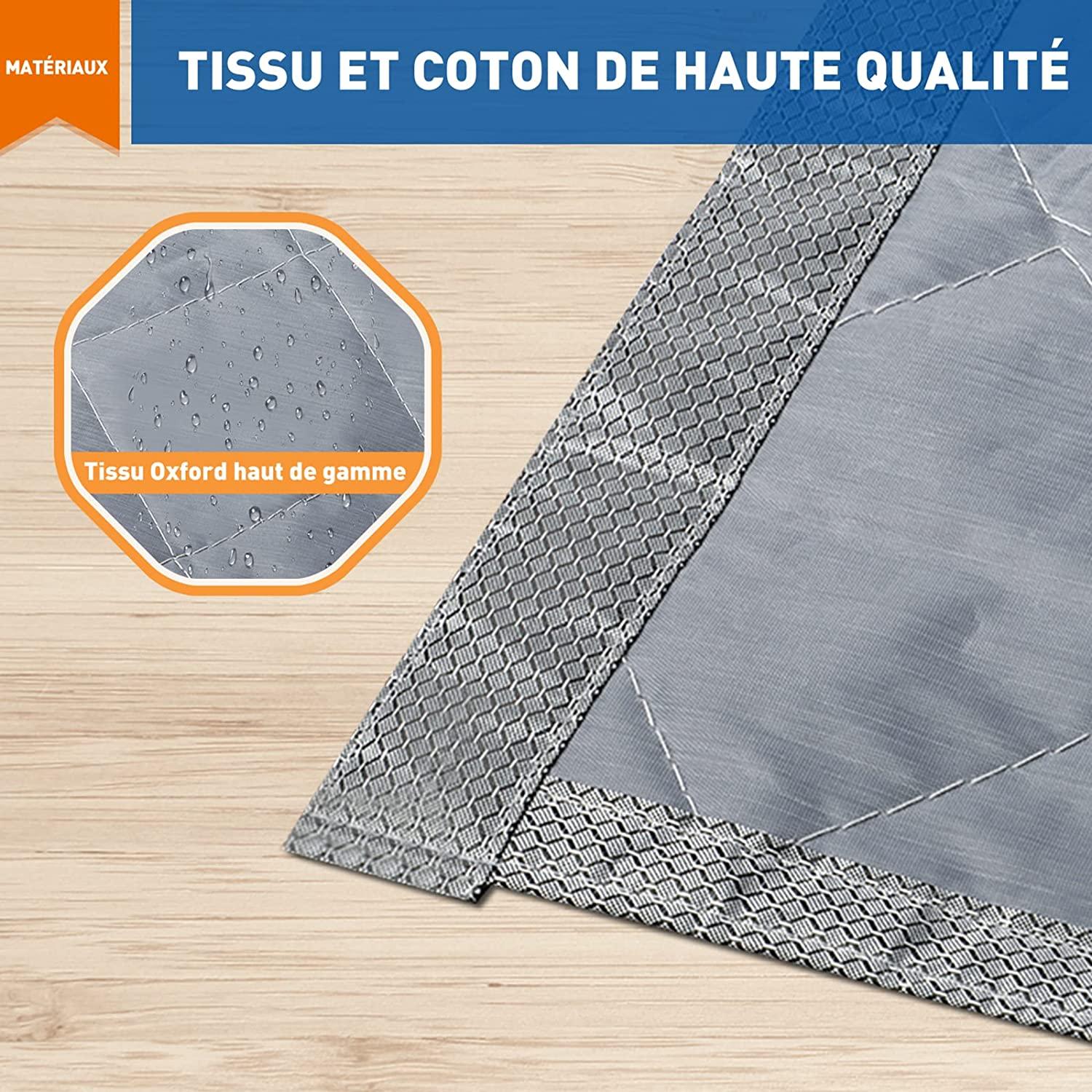 Cách Nhiệt Màn Cửa 70*200Cm, Cách Âm Cách Âm, Màn Cửa Bông Nam Châm Chống Thấm Nước, Màu Xám