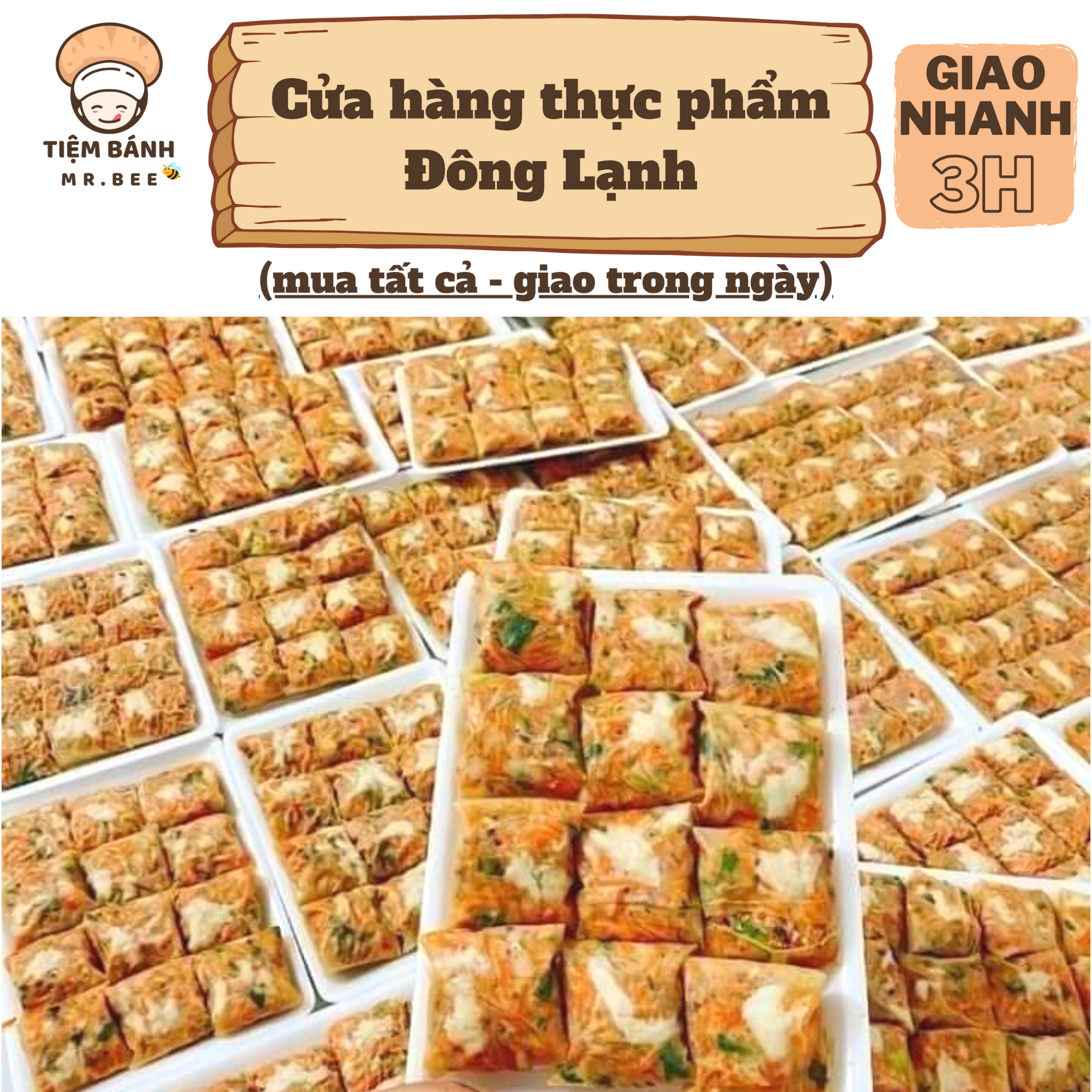 [Chỉ giao HCM] – Nem Cua Bể – Khay 12 bánh