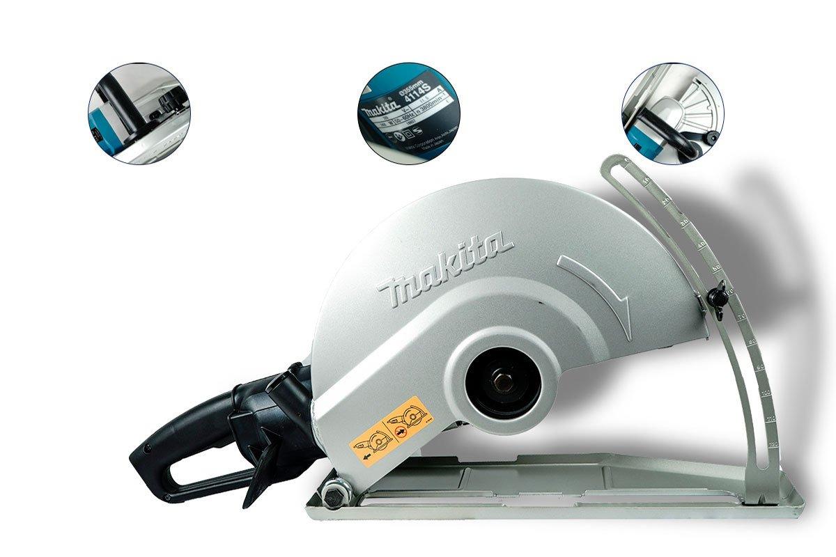 MÁY CẮT GÓC 355MM 2400W MAKITA 4114S- HÀNG CHÍNH HÃNG