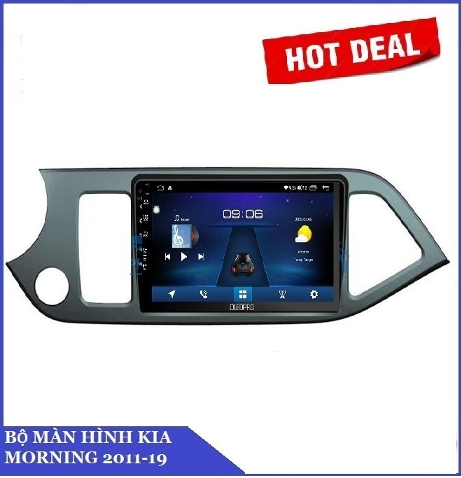 [HỖ TRỢ LẮP ĐẶT TẠI HÀ NỘI BỘ MÀN HÌNH DVD ANDROID Ô TÔ A.5 XE KIA MORNING 2011-2019  Bộ nhớ 2GB RAM+ 32GB ROM  KÈM MẶT DƯỠNG+JACK NGUỒN THEO XE