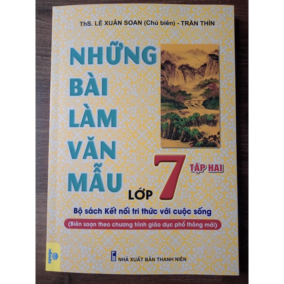 Sách - Những bài làm văn mẫu lớp 7 tập 2 - (kết nối tri thức)