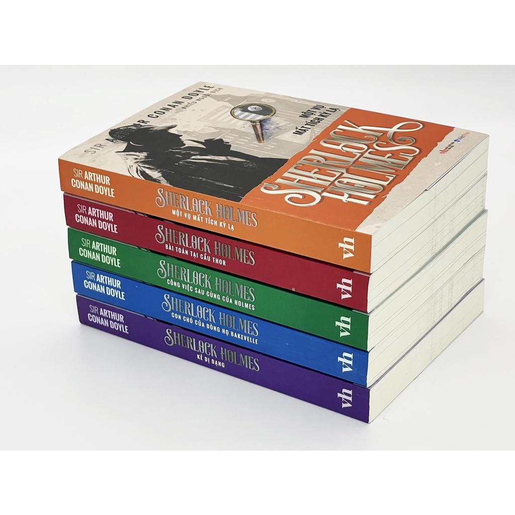 Sách - Box Set 5 Tập Sherlock Holmes - (Bìa Mềm)