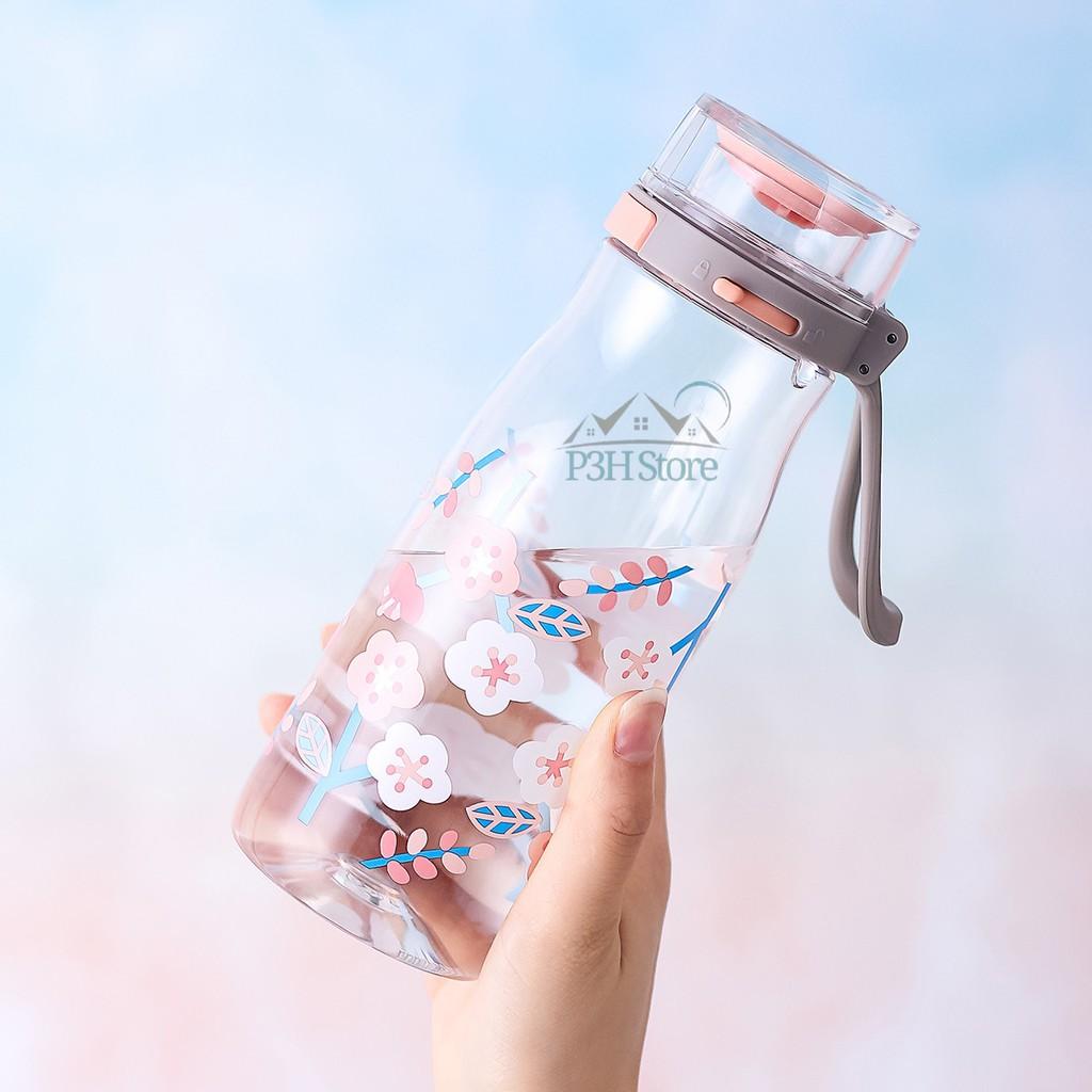 Bình Nước nhựa Tritan Lock&Lock One Touch dung tích 500ml ABF687