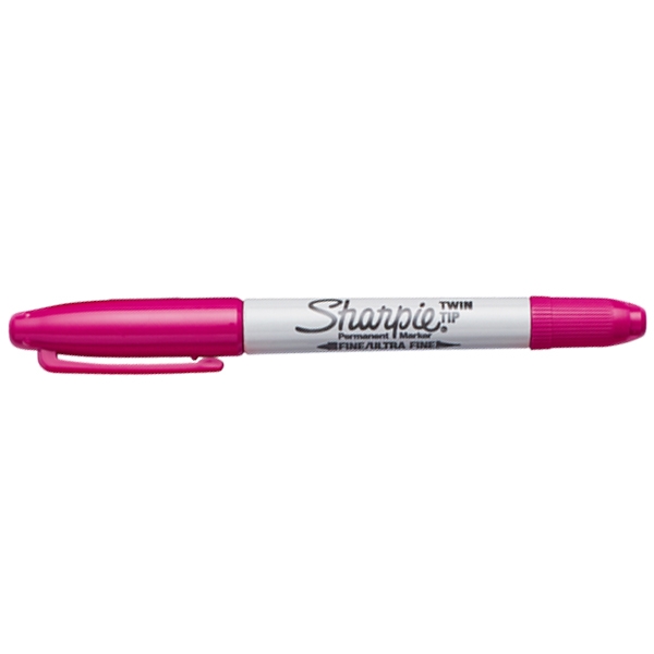 Bút Lông Dầu SHARPIE TWIN TIP 1905694 - Đỏ Berry