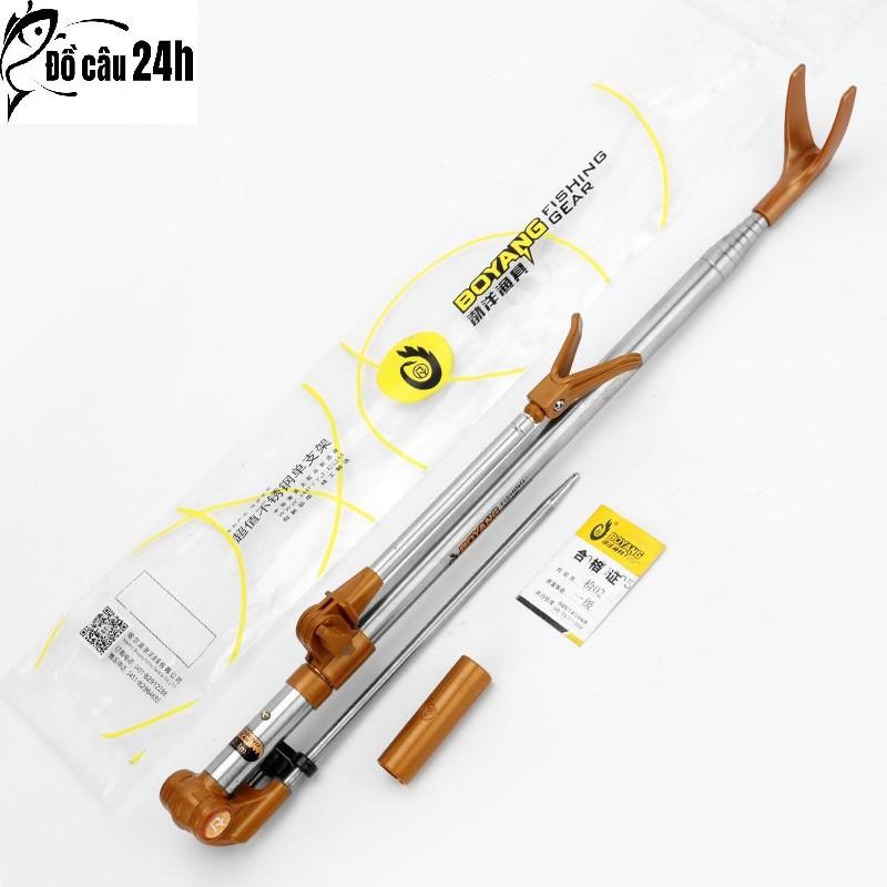 - Chống cần câu tay Boyang Chất Liệu Inox - Đồ Câu 24h hàng chất lượng 988