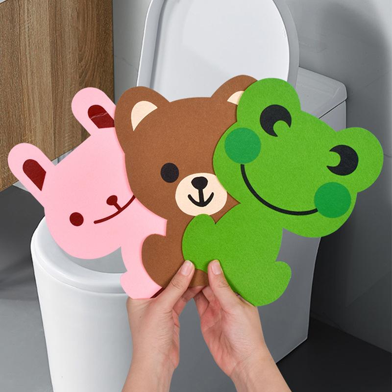 Miếng Dán Khử Mùi Bồn Cầu WC Hình Thú Cute