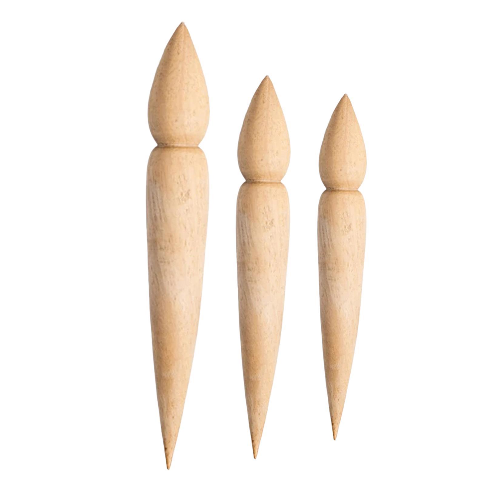 Wooden Punch Artworks Modeling Tool Pot Making Pottery Teapot Spout Maker for Kid Adults