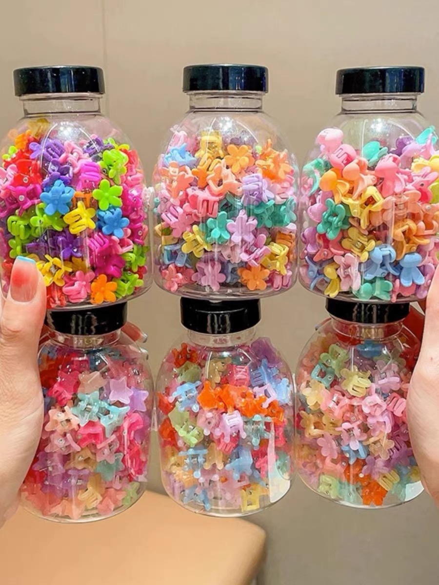 Set 20 kẹp tóc càng cua mini nhiều màu cho bé