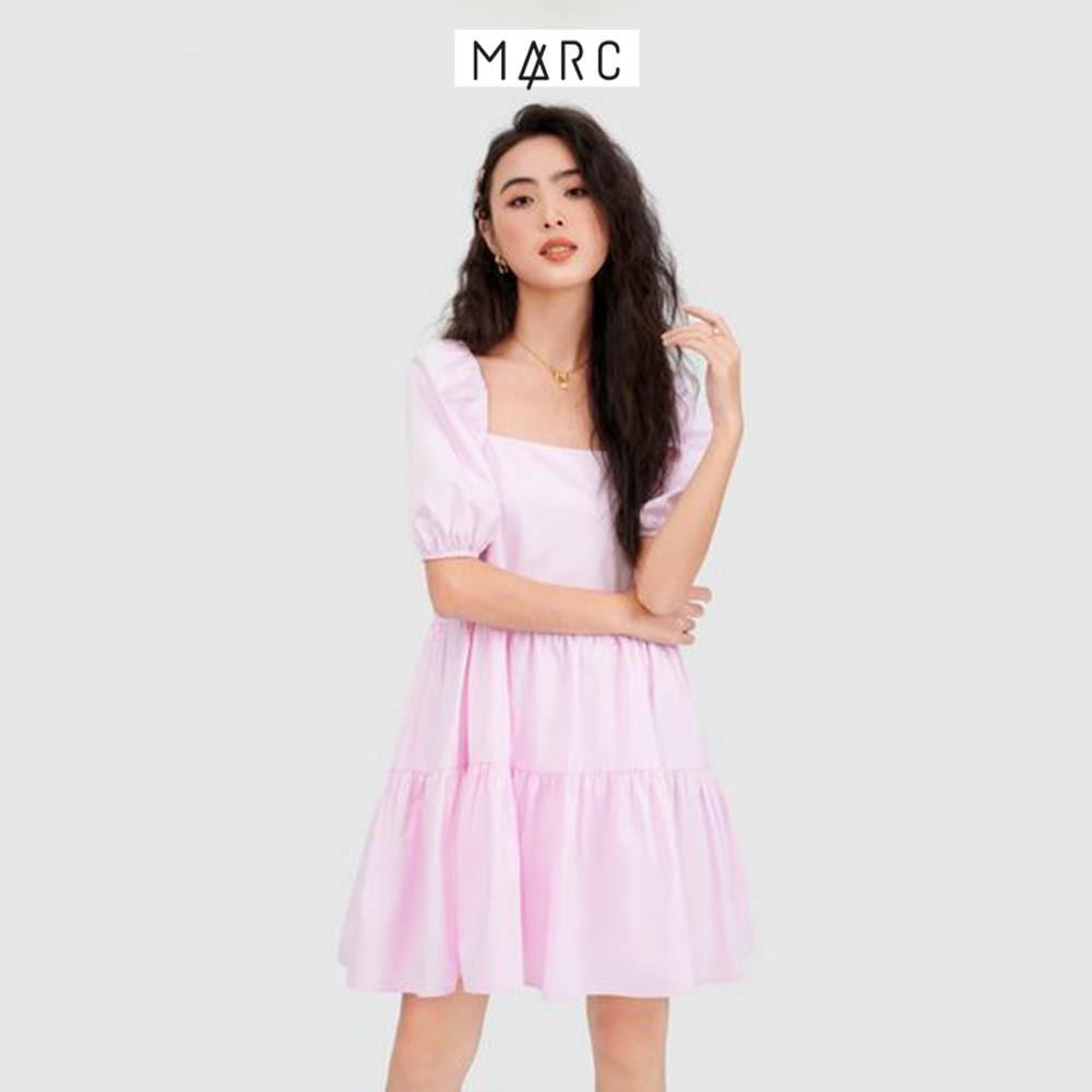 Đầm nữ MARC FASHION babydoll 3 tầng cổ vuông