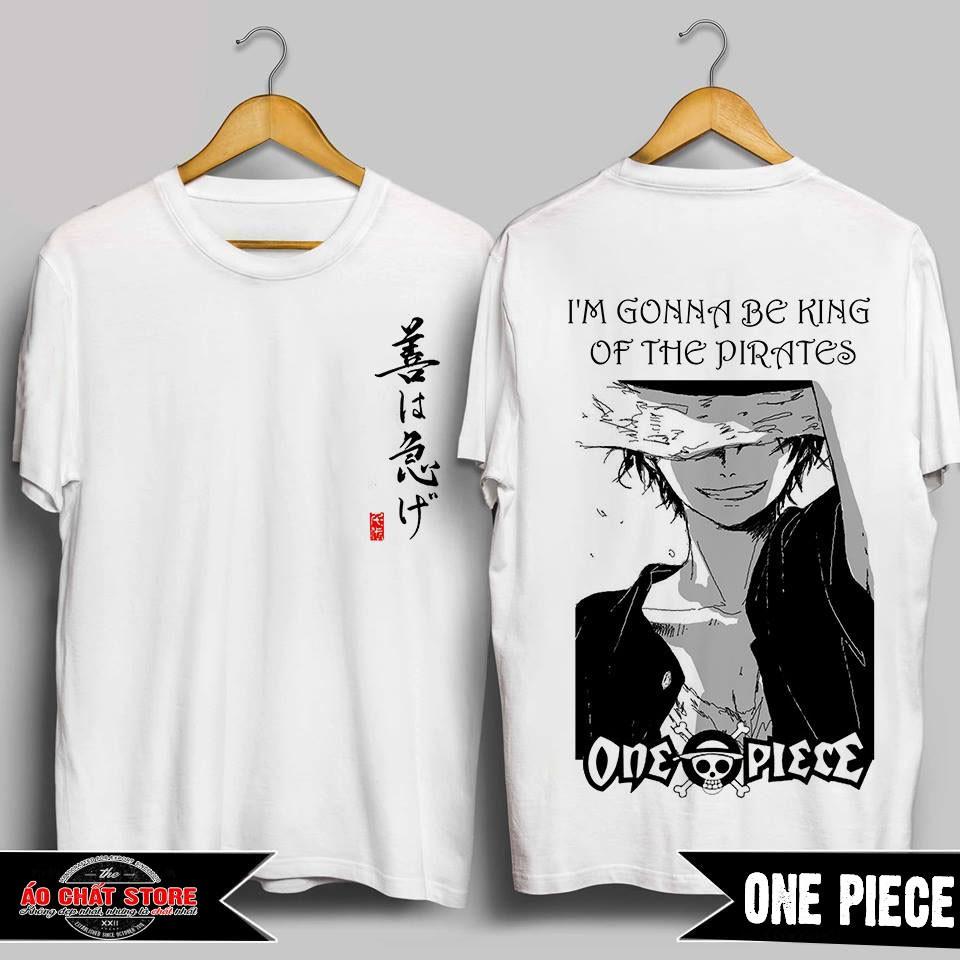  ÁO THUN ONE PIECE ACE HỎA QUYỀN CỰC ĐẸP | ÁO ACE RÂU TRẮNG | A CHILD OF THE SEA