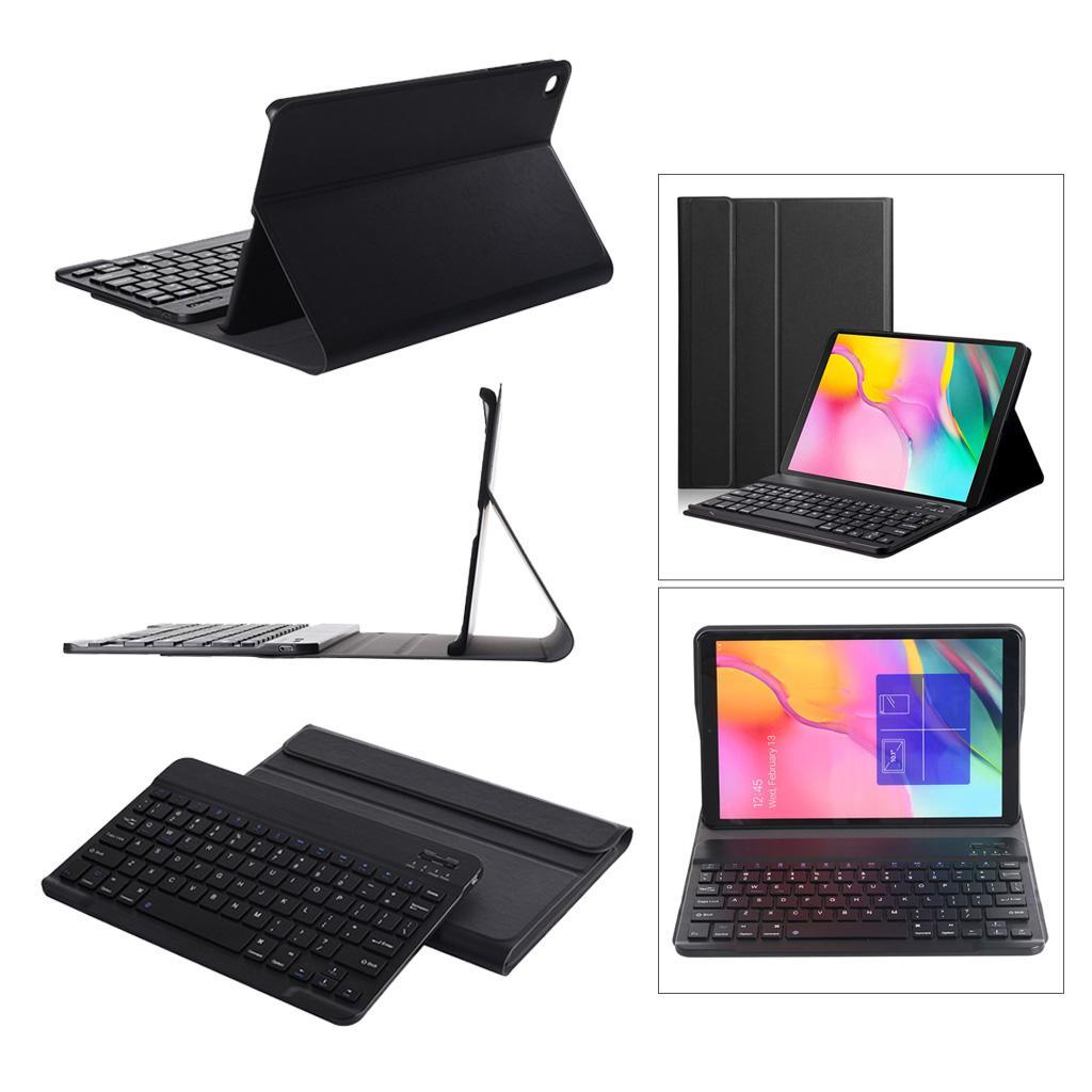 Tablet Stand Cover with Bluetooth Keyboard for Tab A 10.1" - Golden