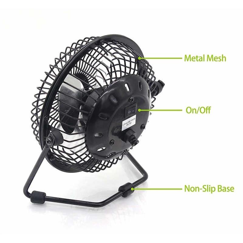 Quạt làm mát bàn mini 4''Ultra Yên tĩnh