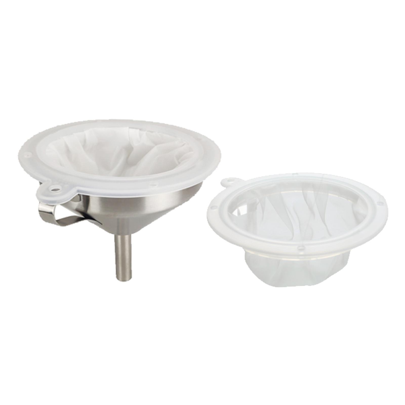 Food Grade Food Filter Strainer with 200 Mesh and 100 Mesh for Transferring