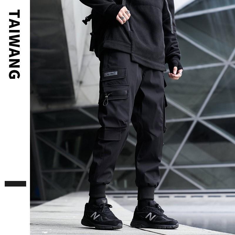Quần jogger nam túi hộp chất kaki cotton mềm mịn, phong cách đường phố R3