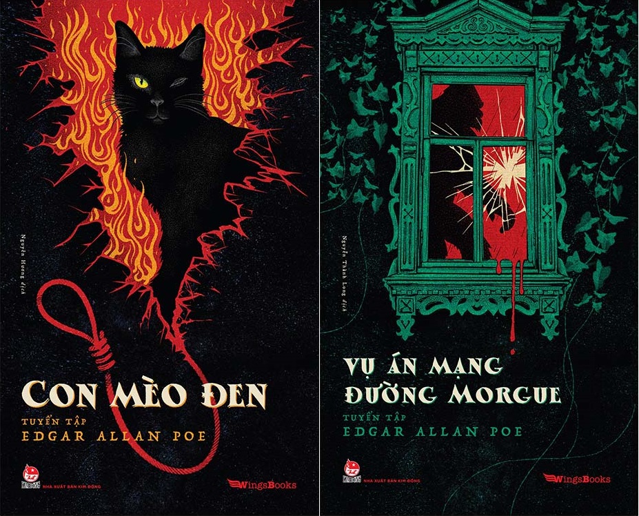 Combo Tuyển tập Edgar Allan Poe - Con Mèo Đen + Vụ Án Mạng Đường Morgue