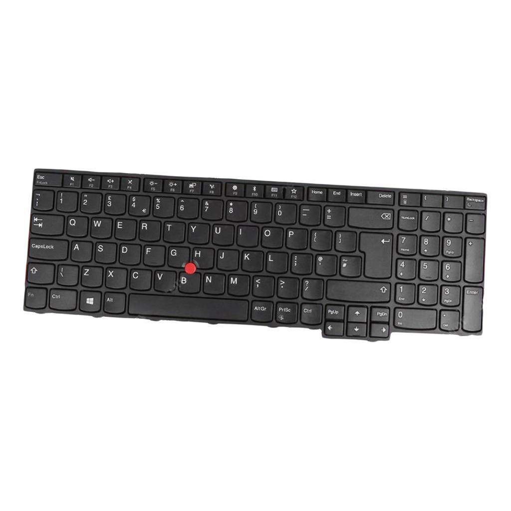 For Lenovo ThinkPad E570 E575 E570C Keyboard UK Layout Framed