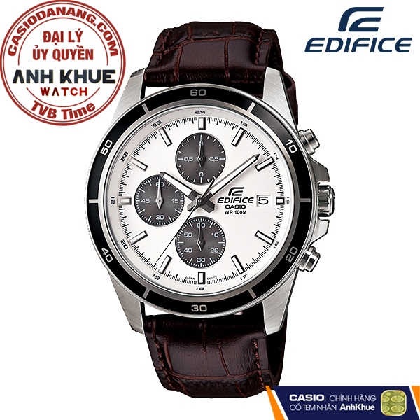 Đồng hồ nam dây da Casio Edifice chính hãng EFR-526L-7AVUDF (43mm)