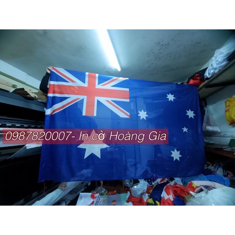 Cờ nước Úc các kích thước chất liệu silk dai bền cao cấp