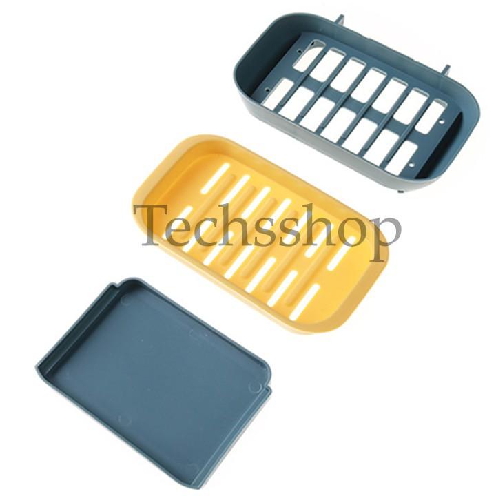 Kệ Để Xà Phòng Dán Tường Có Ngăn Chứa Nước