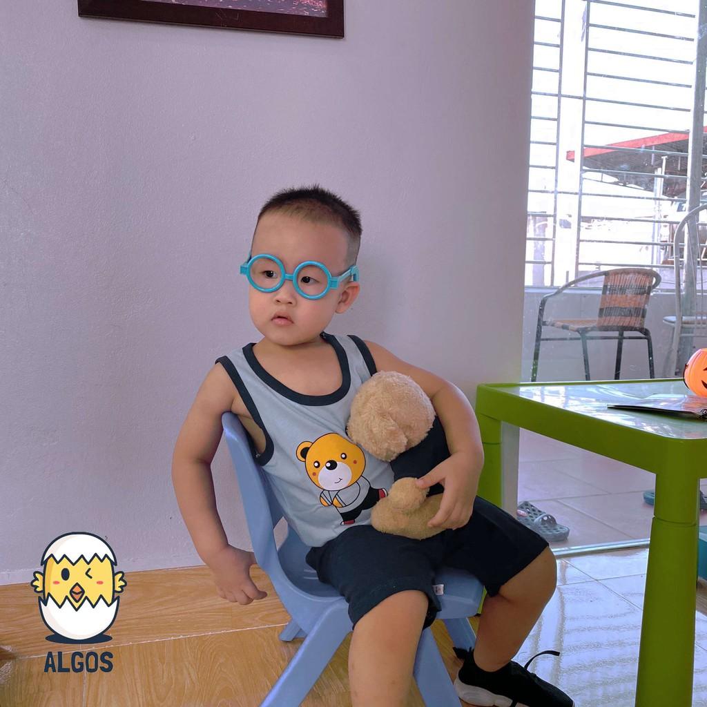 Bộ quần áo bé trai - Bộ Gấu - Cotton 100% thoáng mát thấm hút mồ hôi an toàn cho bé