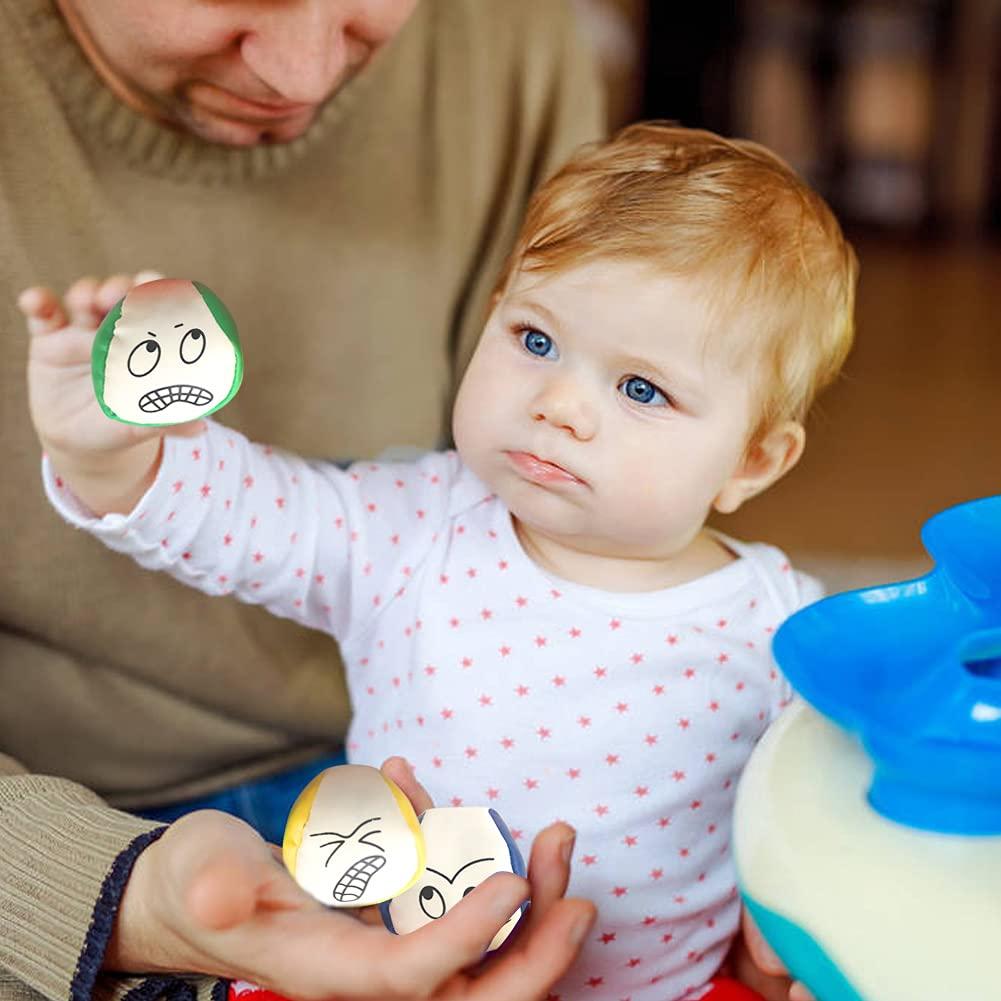 Tập hợp 5 quả bóng tung hứng cho người mới bắt đầu, tung hứng những quả bóng tự nhiên, bóng ném cho các cô gái và bé trai, bóng tung hứng cho nội thất và