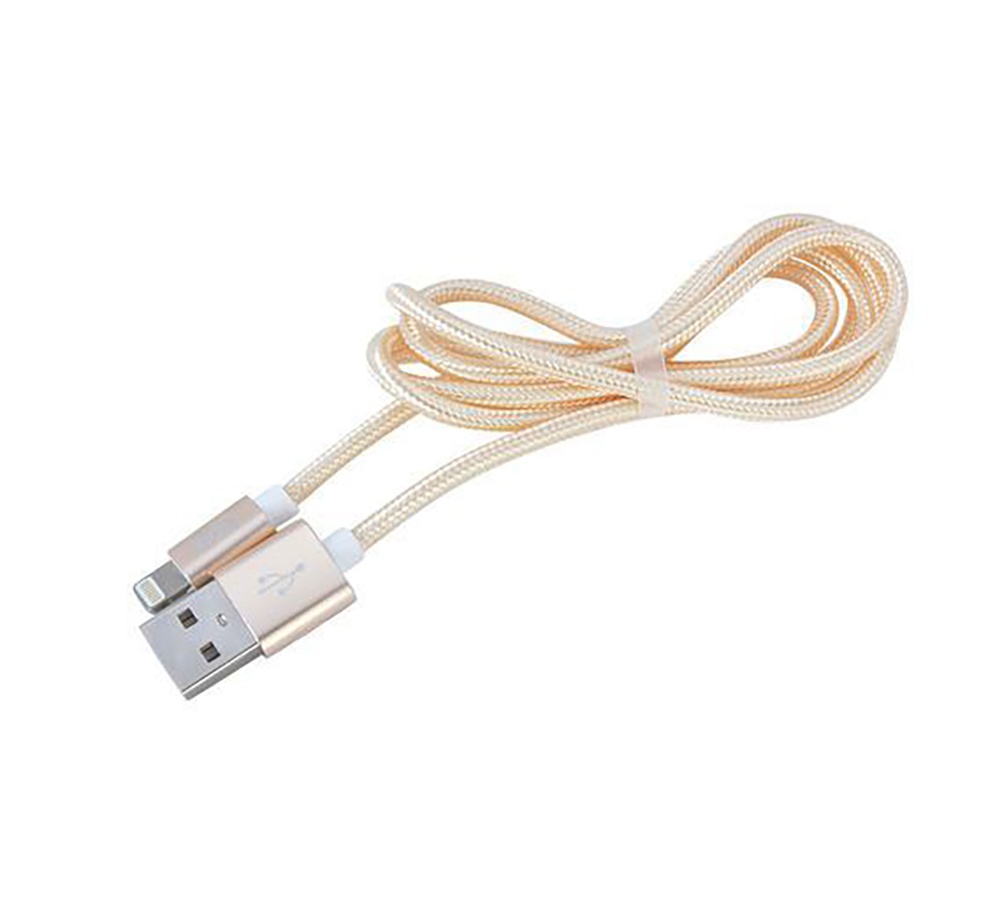 Cáp sạc bọc dù Lightning eData dài 1m cho iPhone/iPad - chống gãy, chống đứt - Hàng Chính Hãng