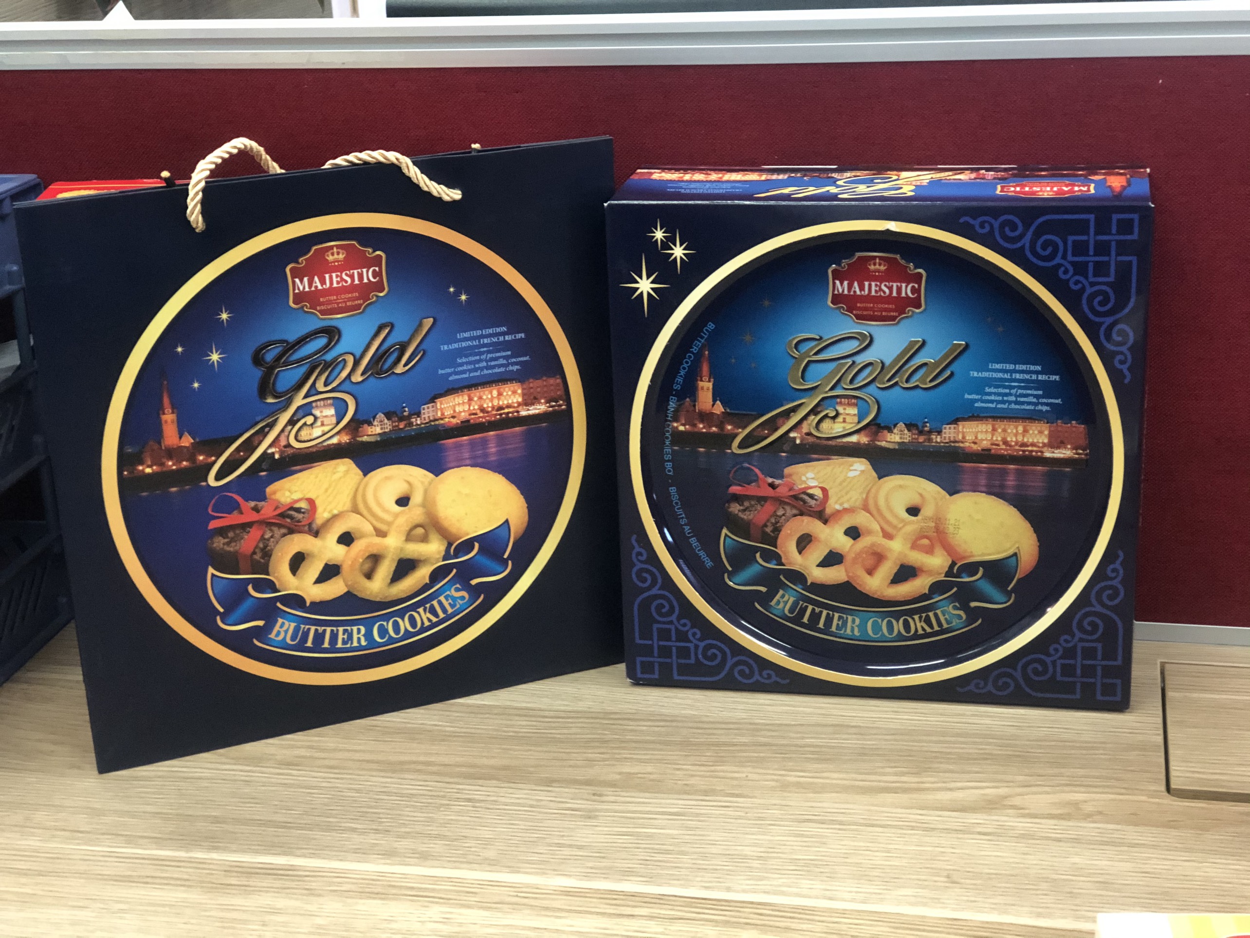 Bánh Cookies Majestic Gold Richy (454g)