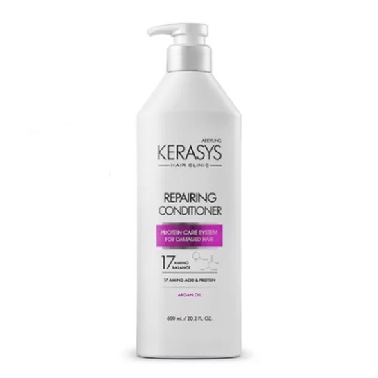 Dầu xả Kerasys Repairing phục hồi độ bóng, tăng cường chống tia UV cho tóc hư tổn, chẻ ngọn 600ml