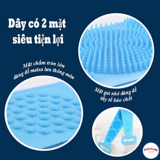 Dây kỳ lưng silicon hàng full hộp loại 1