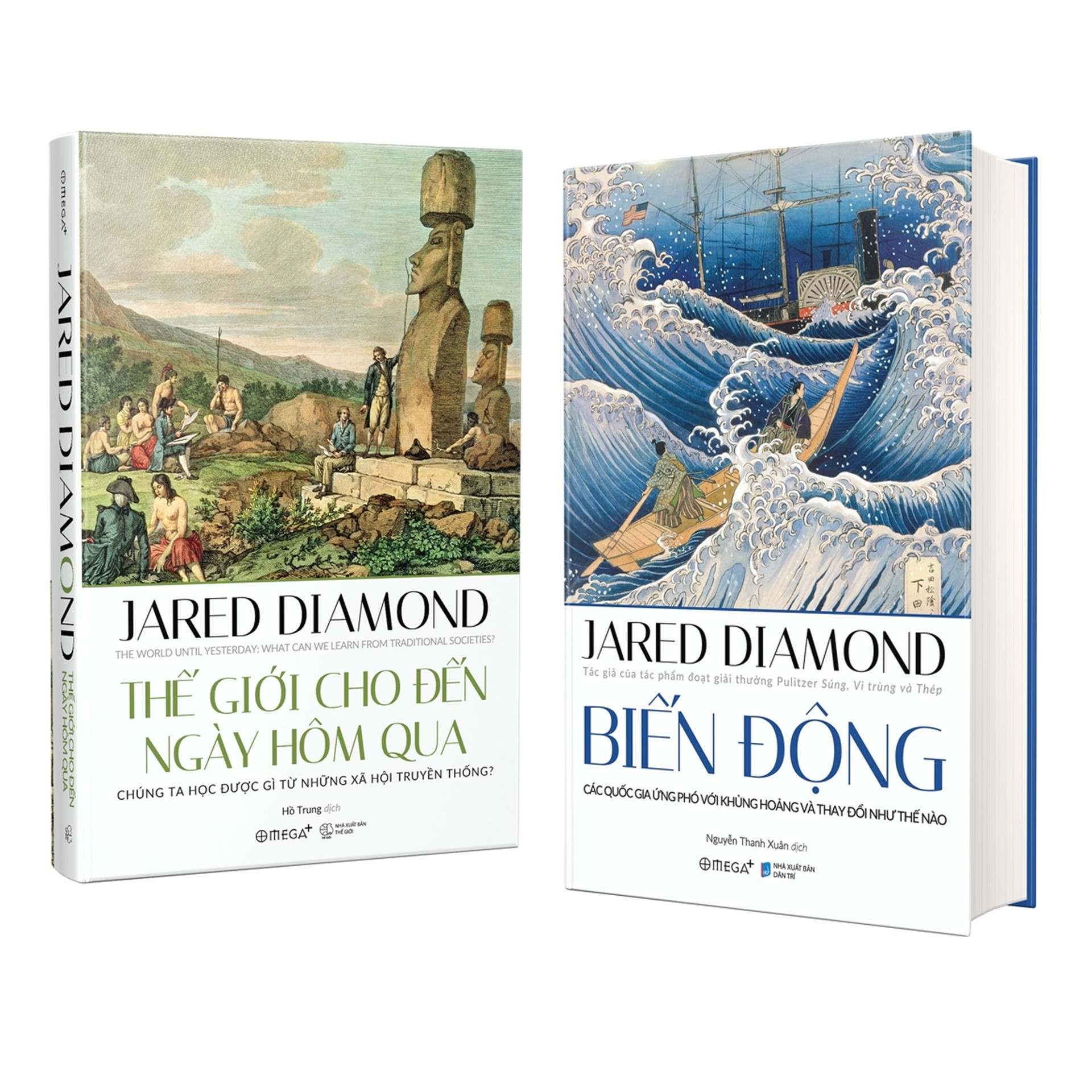 Combo Sách Của Jared Diamond : Thế giới Cho Đến Ngày Hôm Qua + Biến Động (Phiên Bản 2020)