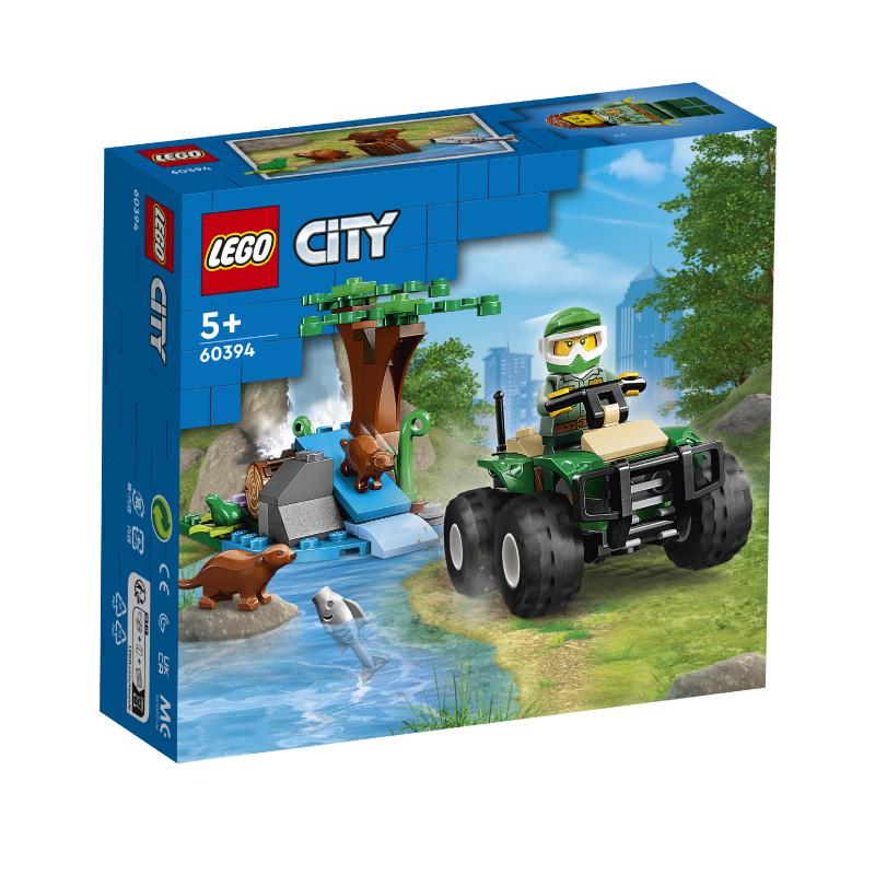 Đồ Chơi Lắp Ráp LEGO City Xe Cứu Hộ Rái Cá 60394 (90 chi tiết)