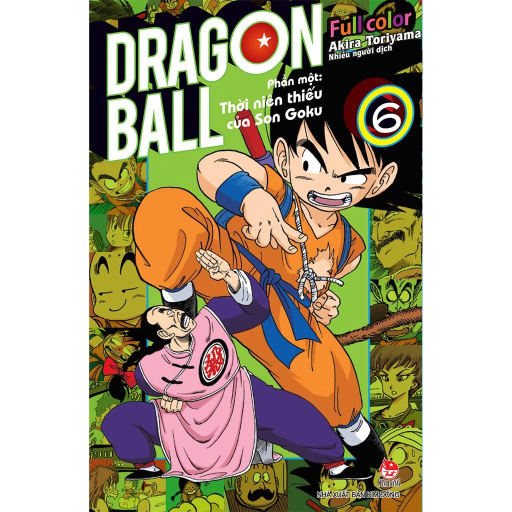 Sách - DRAGON BALL full color - Phần một: Thời niên thiếu của Son Goku - tập 6