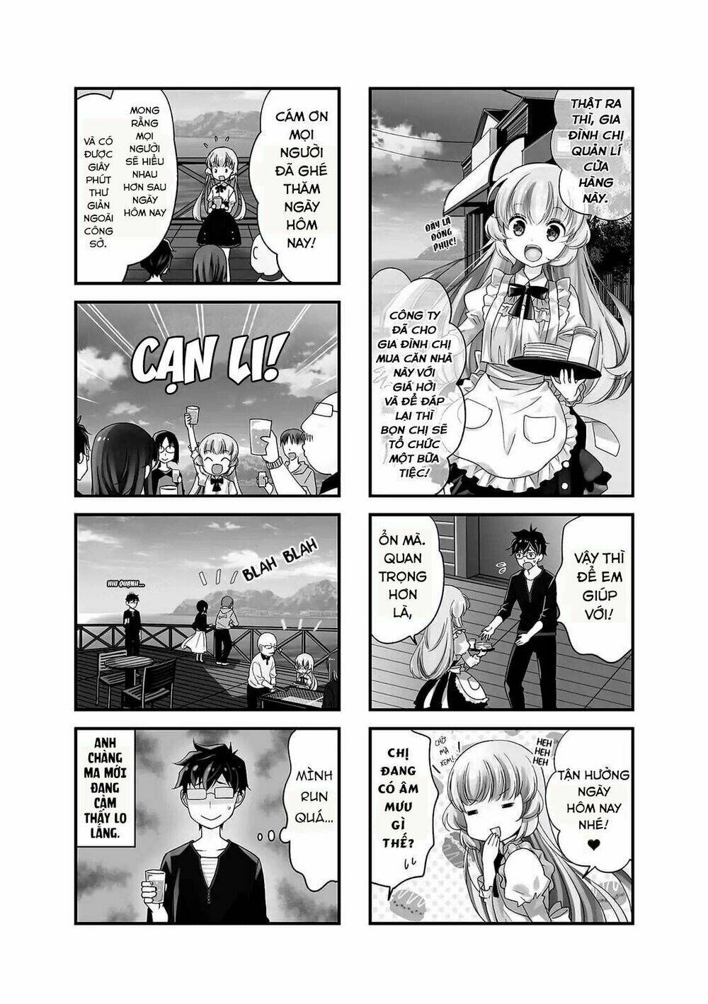 senpai nhỏ nhắn của tôi rất dễ thương chapter 9 3