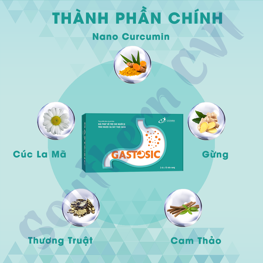 Gastosic Hộp 30 Viên