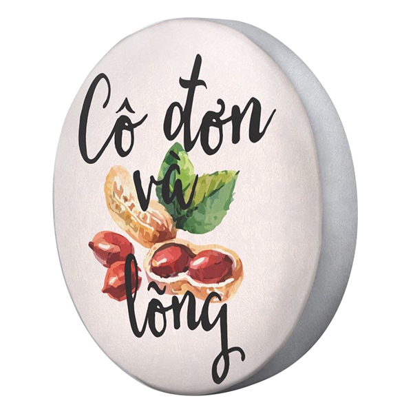 Gối tròn Cô đơn và lạc lõng - GOFU130