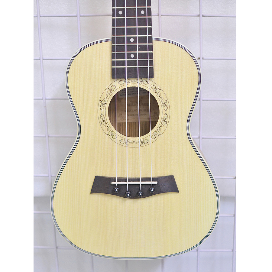 Đàn Ukulele Concert gỗ Ngựa Vằn Guitarist Q320 + Tặng bao da cao cấp 3 lớp, sách học, phím gảy Alice