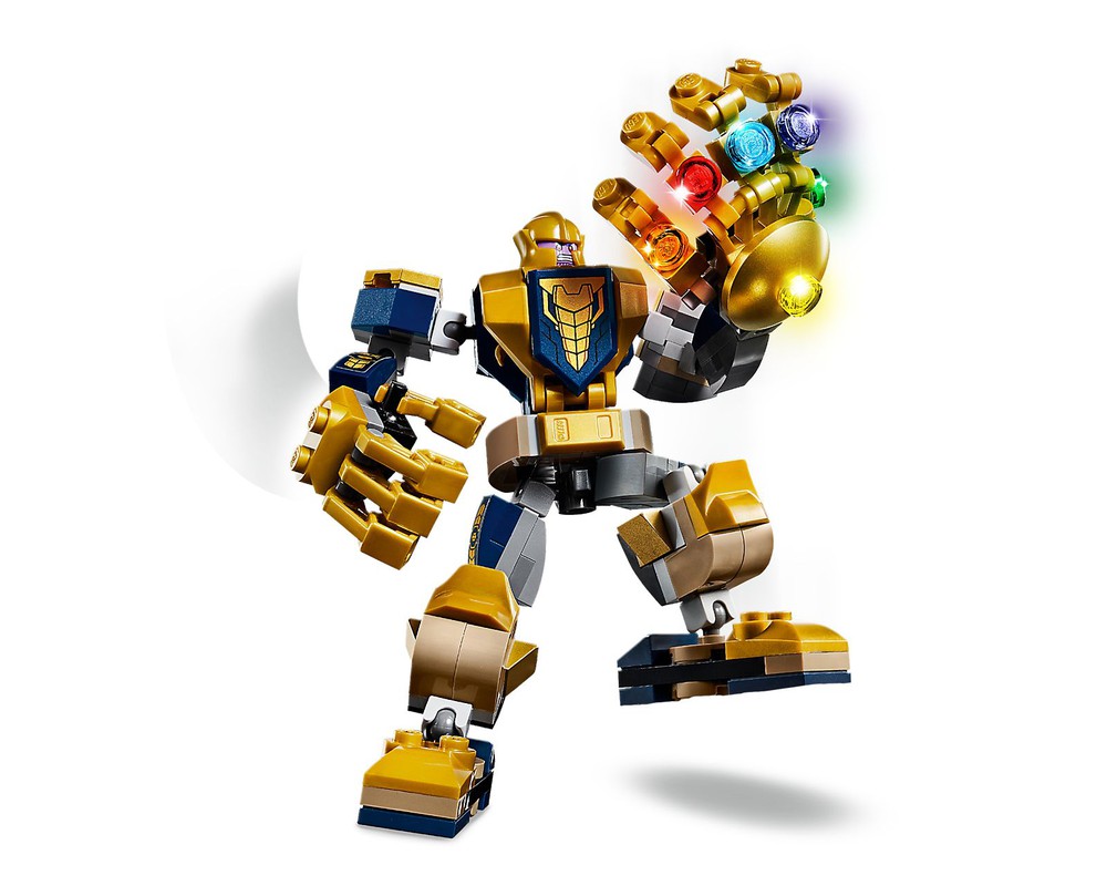 Mô Hình Lắp Ráp LEGO SUPERHEROES Chiến Giáp Thanos 76141 (152 Chi Tiết)