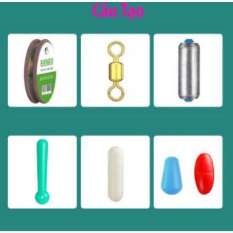 Dây trục câu đài buọc sẵn tàng hình đồ câu FISHING_HD