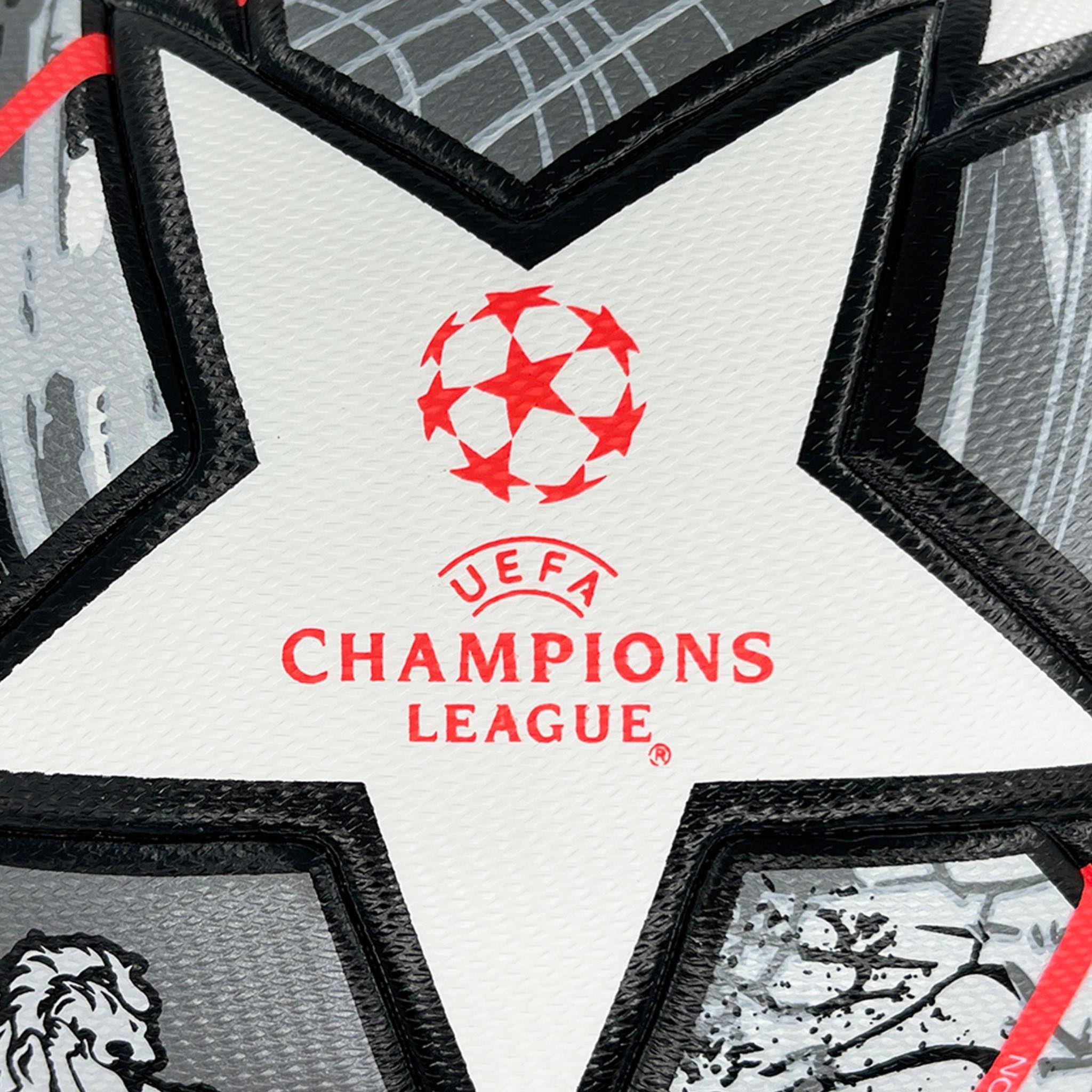 Quả Bóng Đá Da Trắng Đen Champion Leage - Bóng Đúc Loại 1 Cao Cấp Size 5