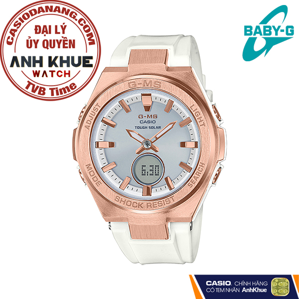 Đồng hồ nữ dây nhựa Casio Baby-G chính hãng MSG-S200G-7ADR