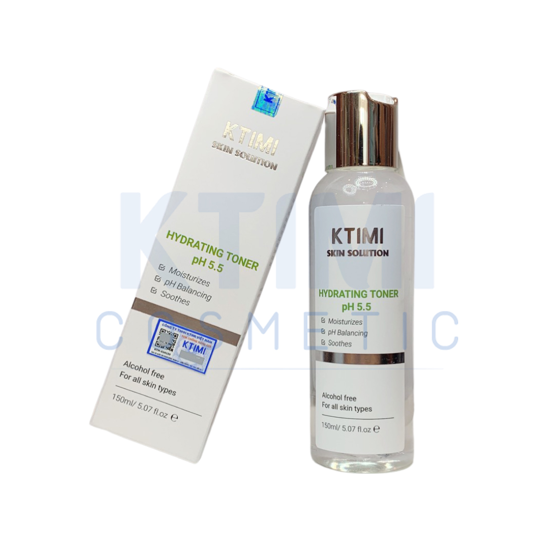 KTIMI Hydrating Toner KTIMI - Nước hoa hồng làm dịu và cân bằng độ pH cho da