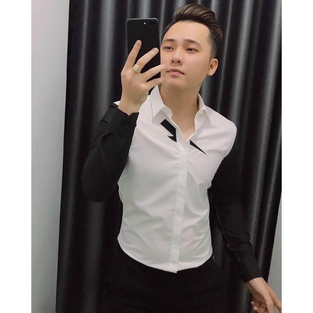 Áo sơ mi 3D DÀI TAY PHỐI ĐỒ CỰC ĐẸP , THỜI TRANG PHONG CÁCH