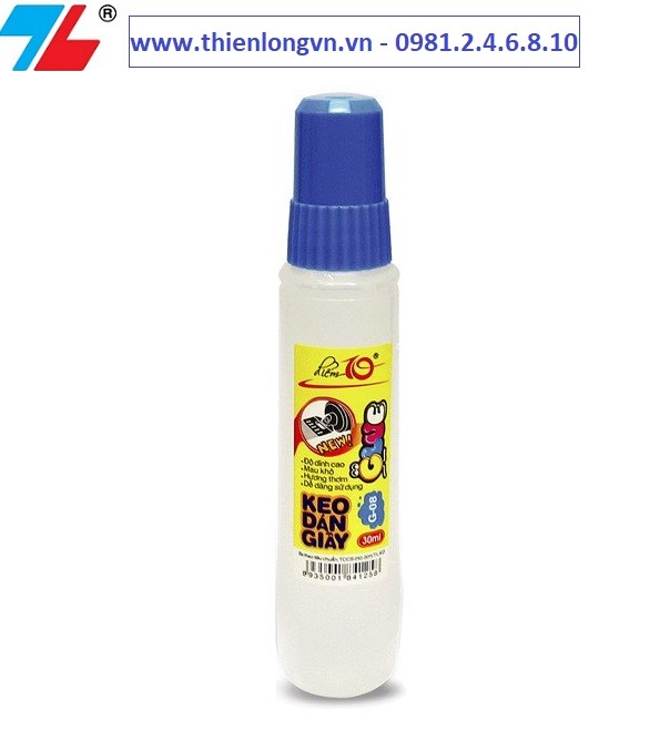 Lốc 12 lọ keo dán giấy - hồ nước Thiên Long G-08