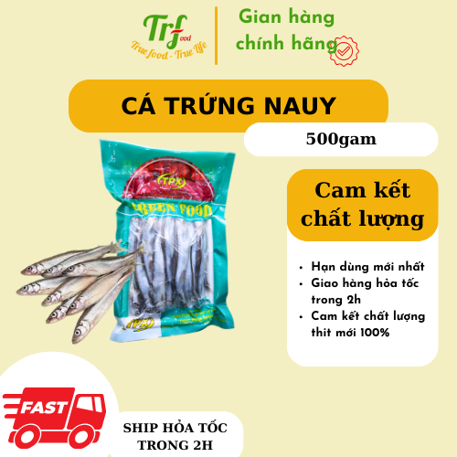 Cá trứng Nauy khay 500g