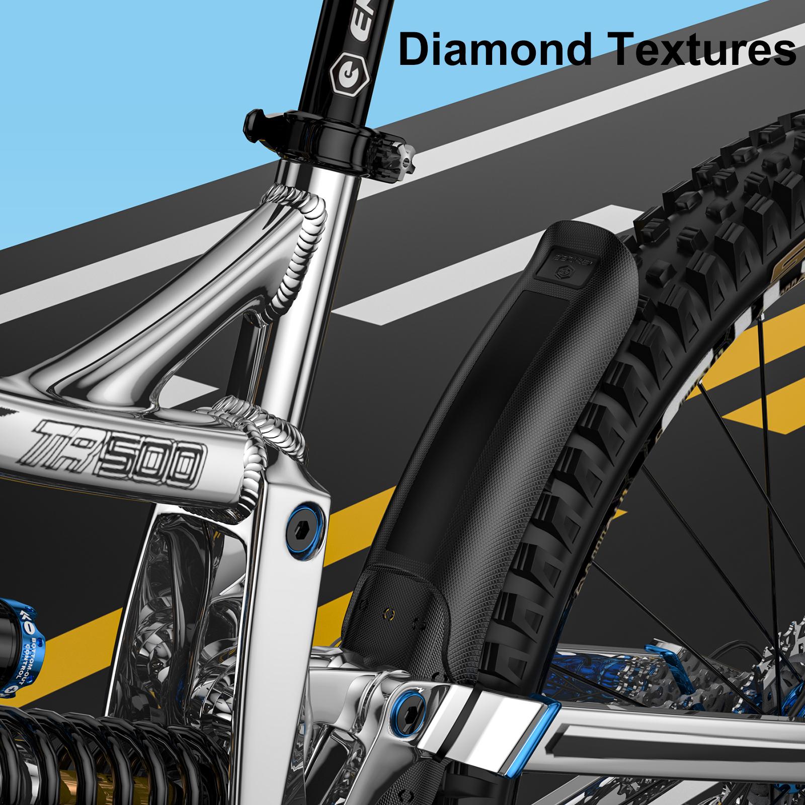 ENLEE 2pcs Mountain Bike Mudguard Front Rear Fender Set MTB Bike Fenders Mountain Bicycle Accessories