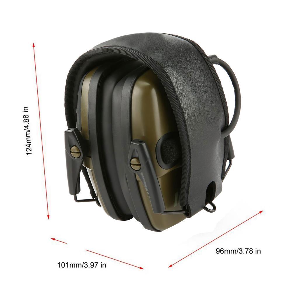 Sound Amplification Electronic Shooting Earmuff Ear Muff for Shooting Hunting