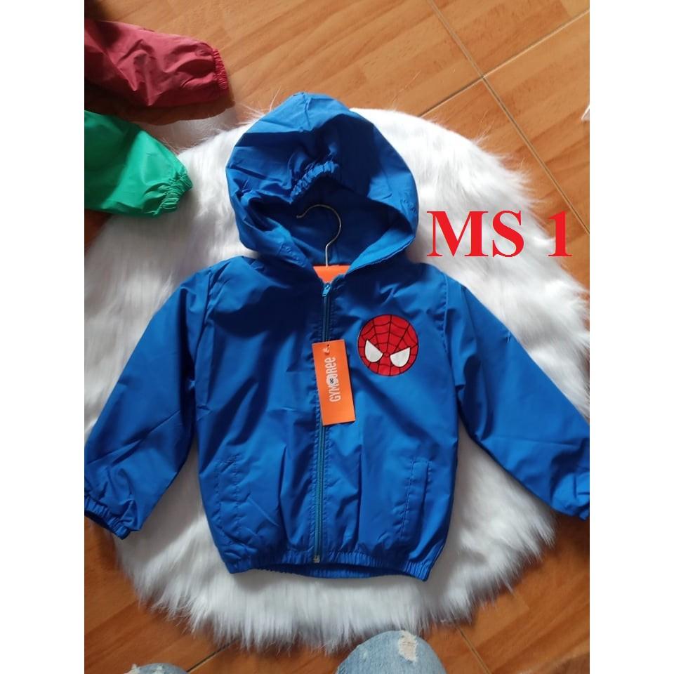 Áo Gió 2 Lớp Bé Trai 8 - 16kg
