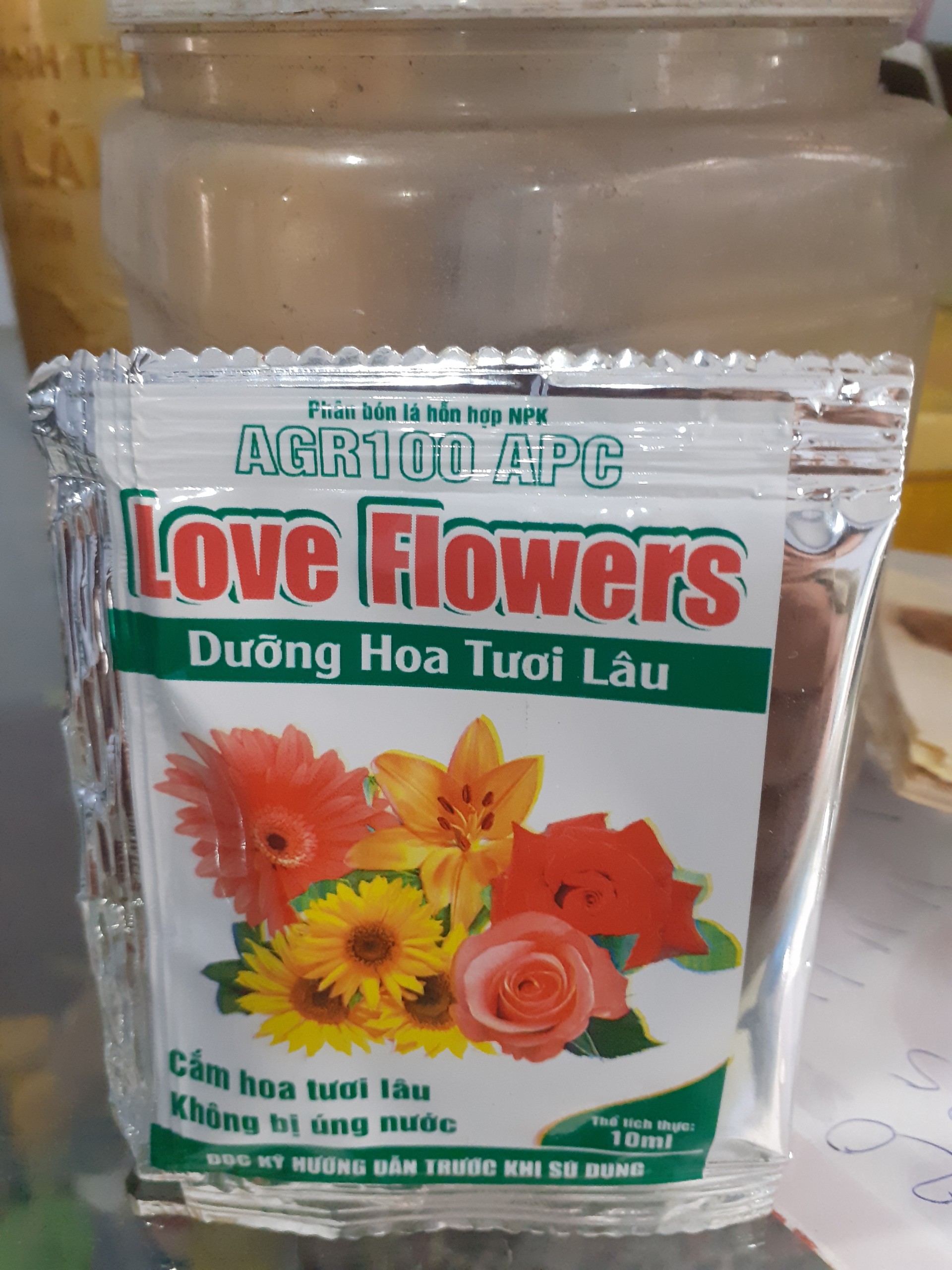 Combo 5 gói dưỡng hoa tươi lâu .