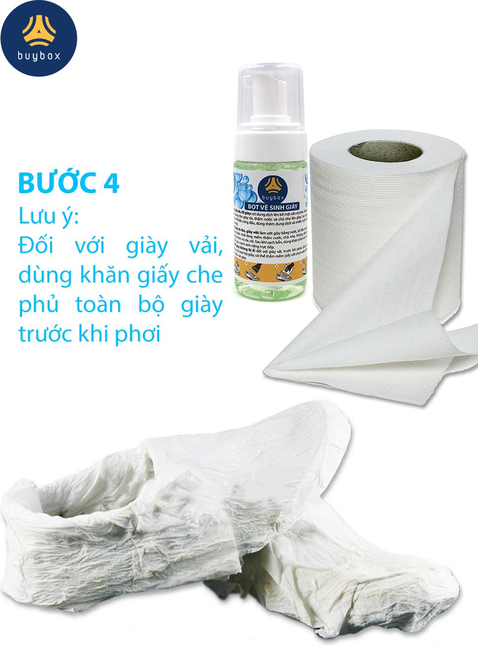 Bọt vệ sinh giày và giặt giày (150ml) - buybox - BBPK60